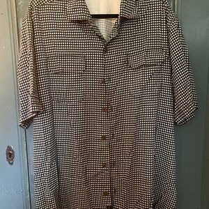 Tommy Bahama checked shirt L